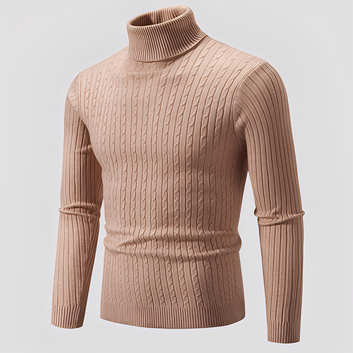 Devin - Moderner Herren-Rollkragenpullover