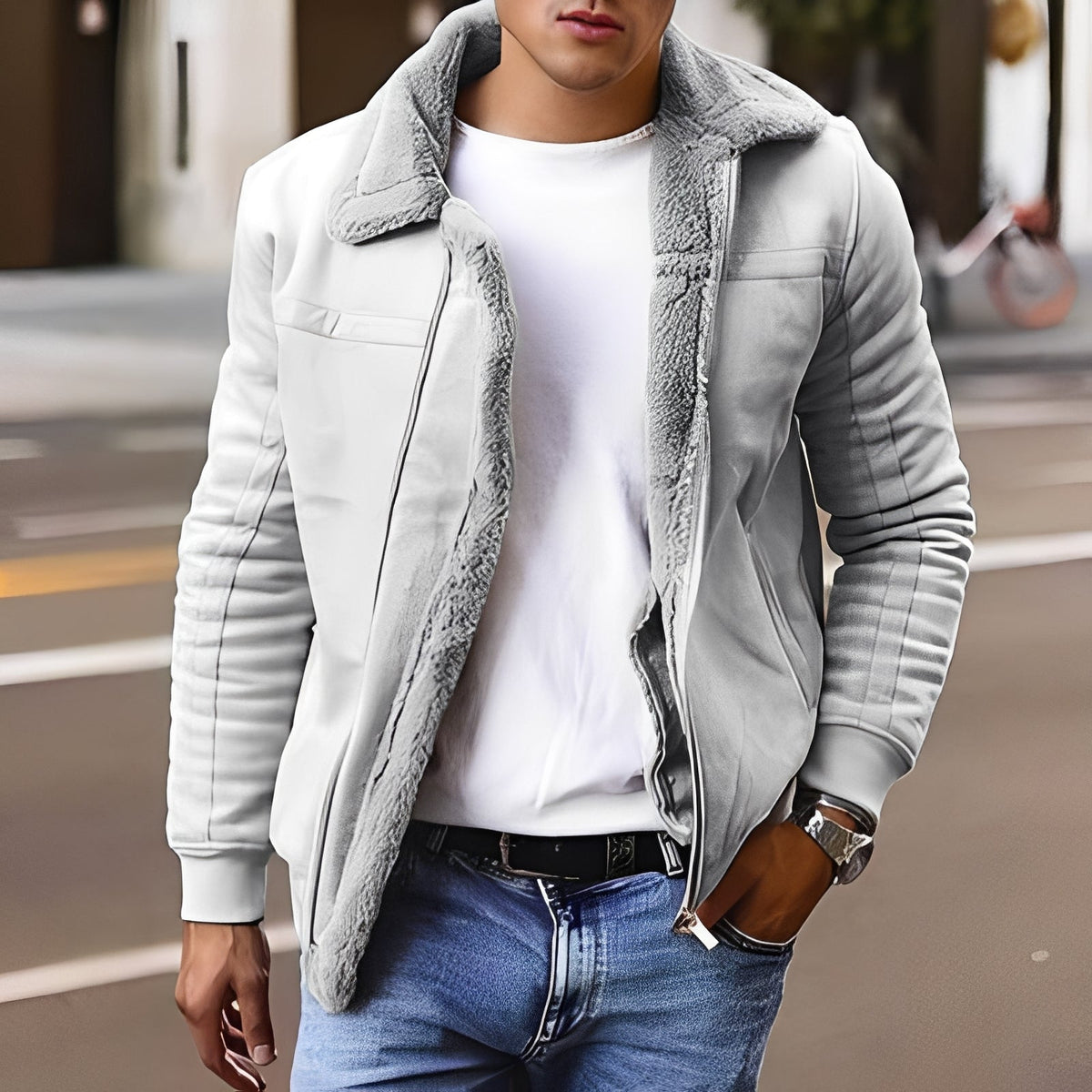 Josh - Dicke, warme Jacke für Herren