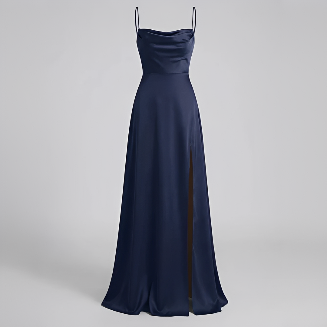 Glenda - Elegant fließendes Damenkleid