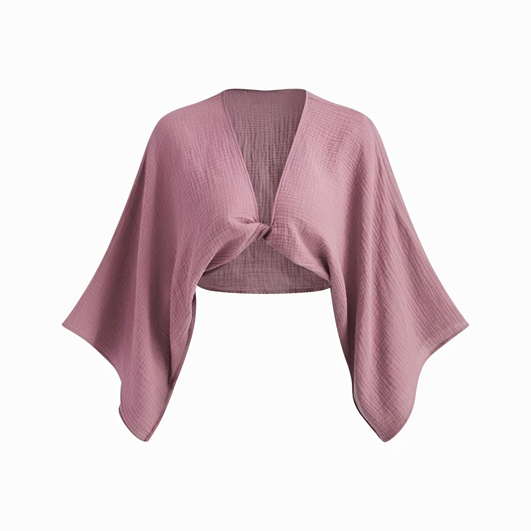 Arabella - Elegante Bluse mit Frontknoten