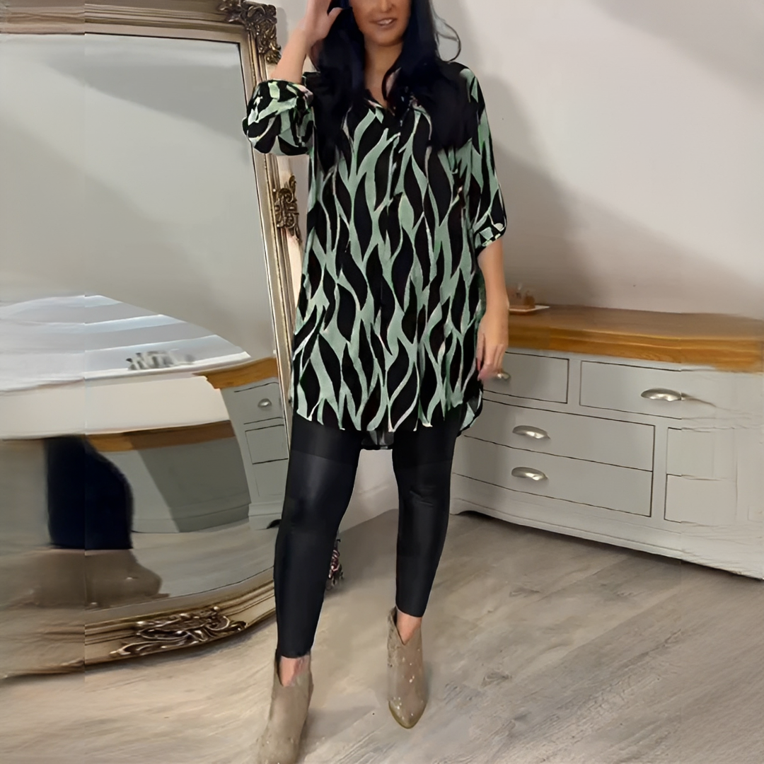 Desiree - Stilvolle Bluse mit V-Ausschnitt