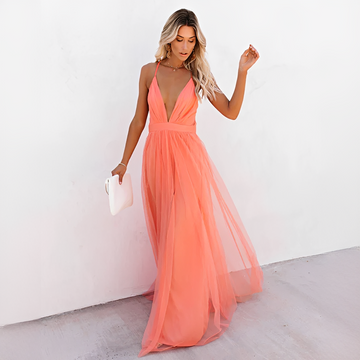 Matrona - Elegantes Damenkleid ohne Schultern