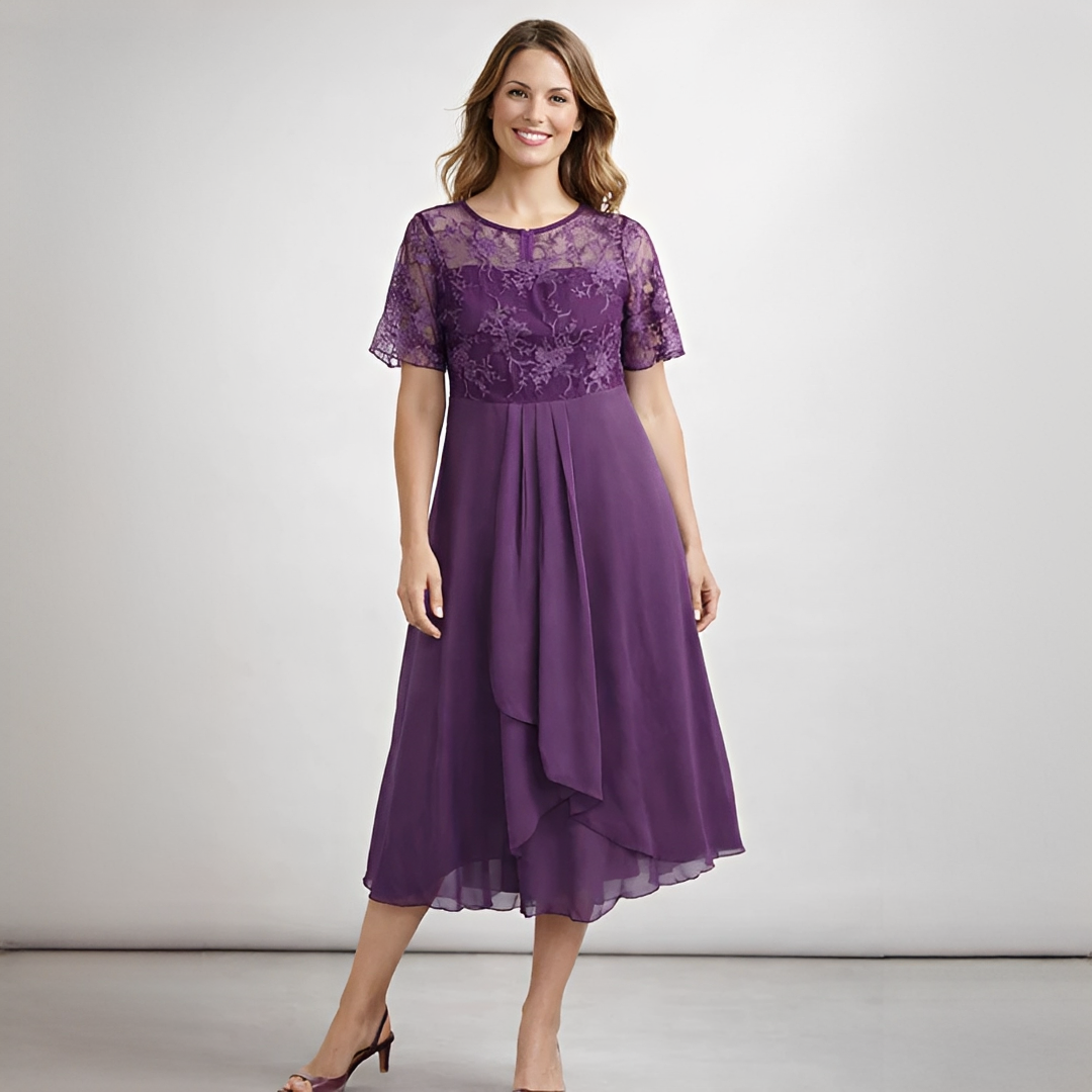 Floraine - Stilvolles Damenkleid