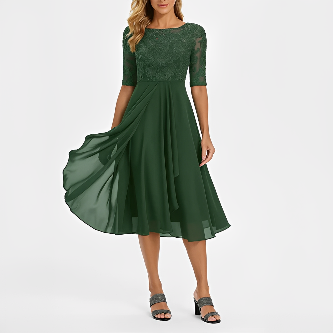 Florenz - Anspruchsvolles Midi-Kleid