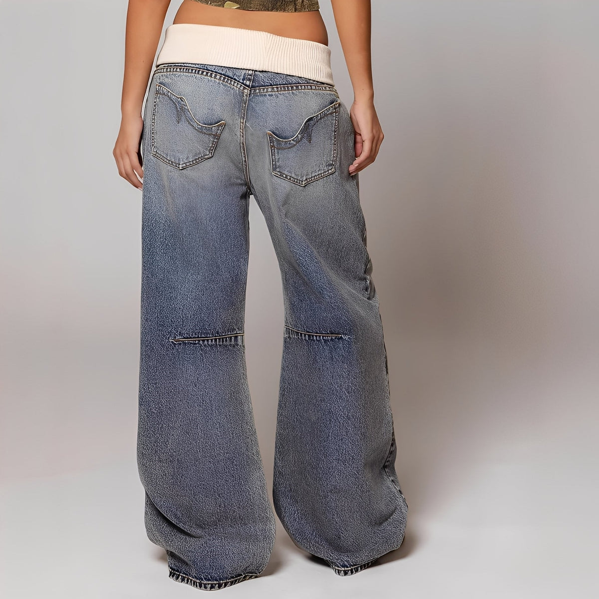 Vanessa - Komfortable und gemütliche Damenjeans mit weitem Schnitt