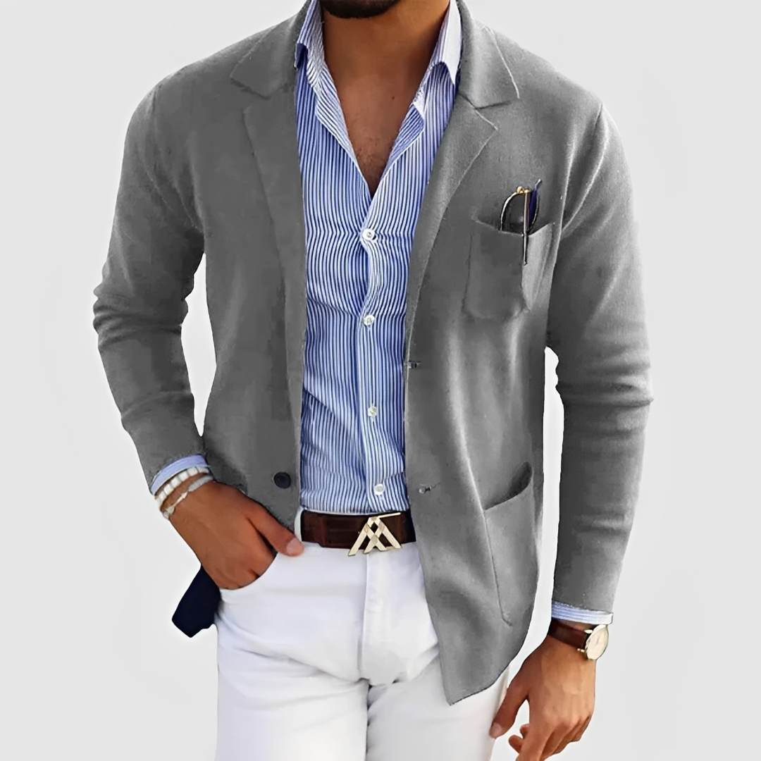 Toby - Klassische Jacke mit Knöpfen