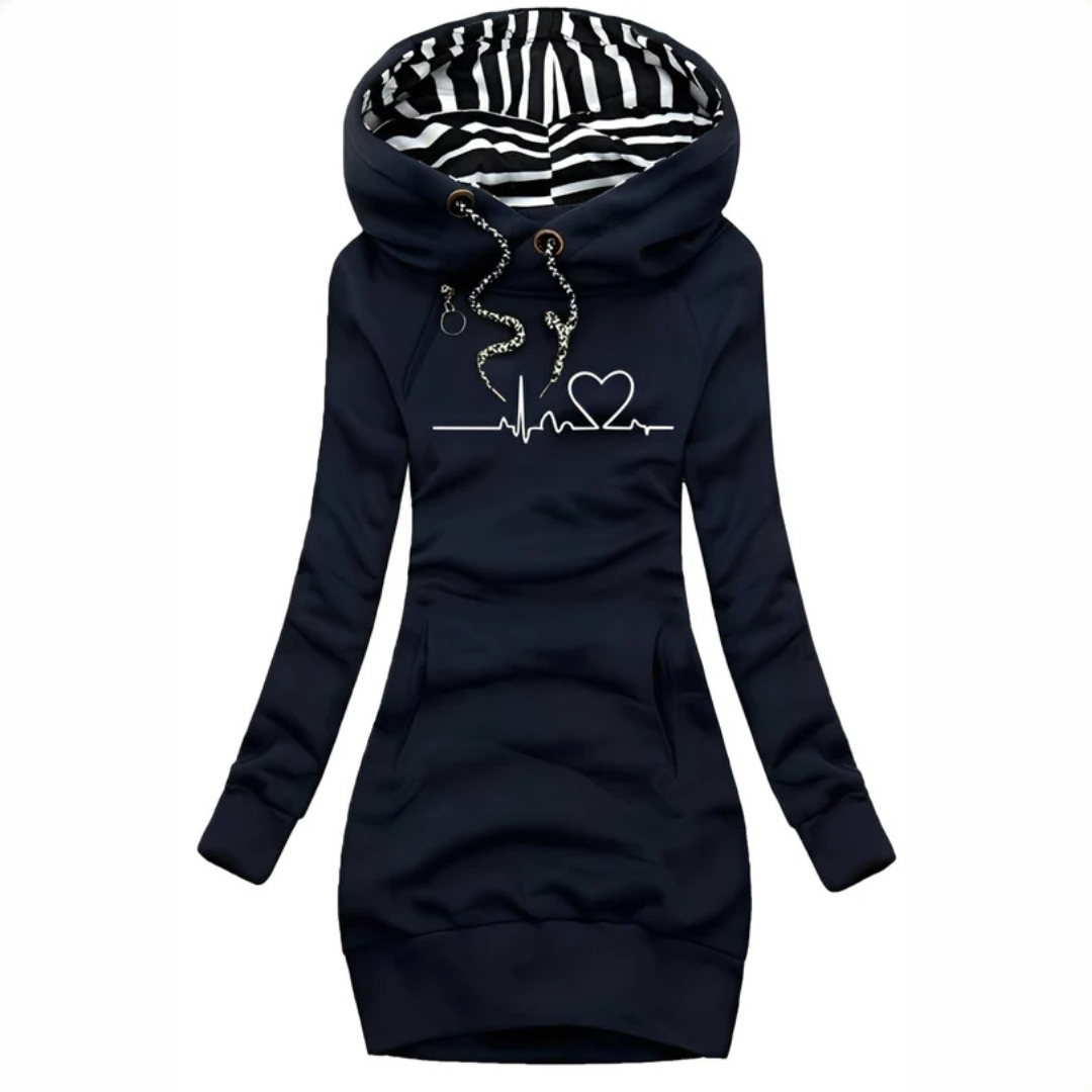 Jaidyn - Schickes Kapuzenkleid