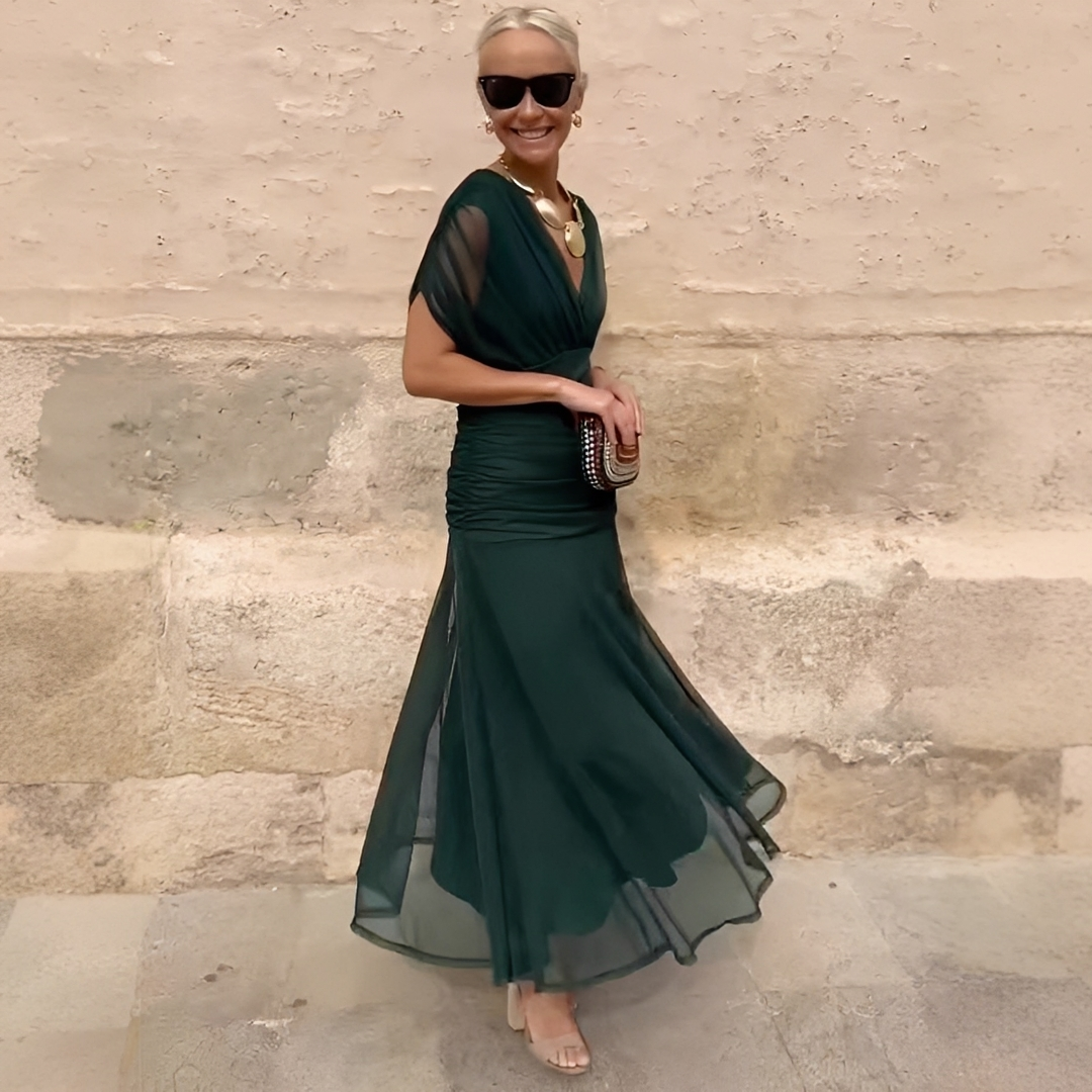 Narvina - Elegantes Damenblumenkleid