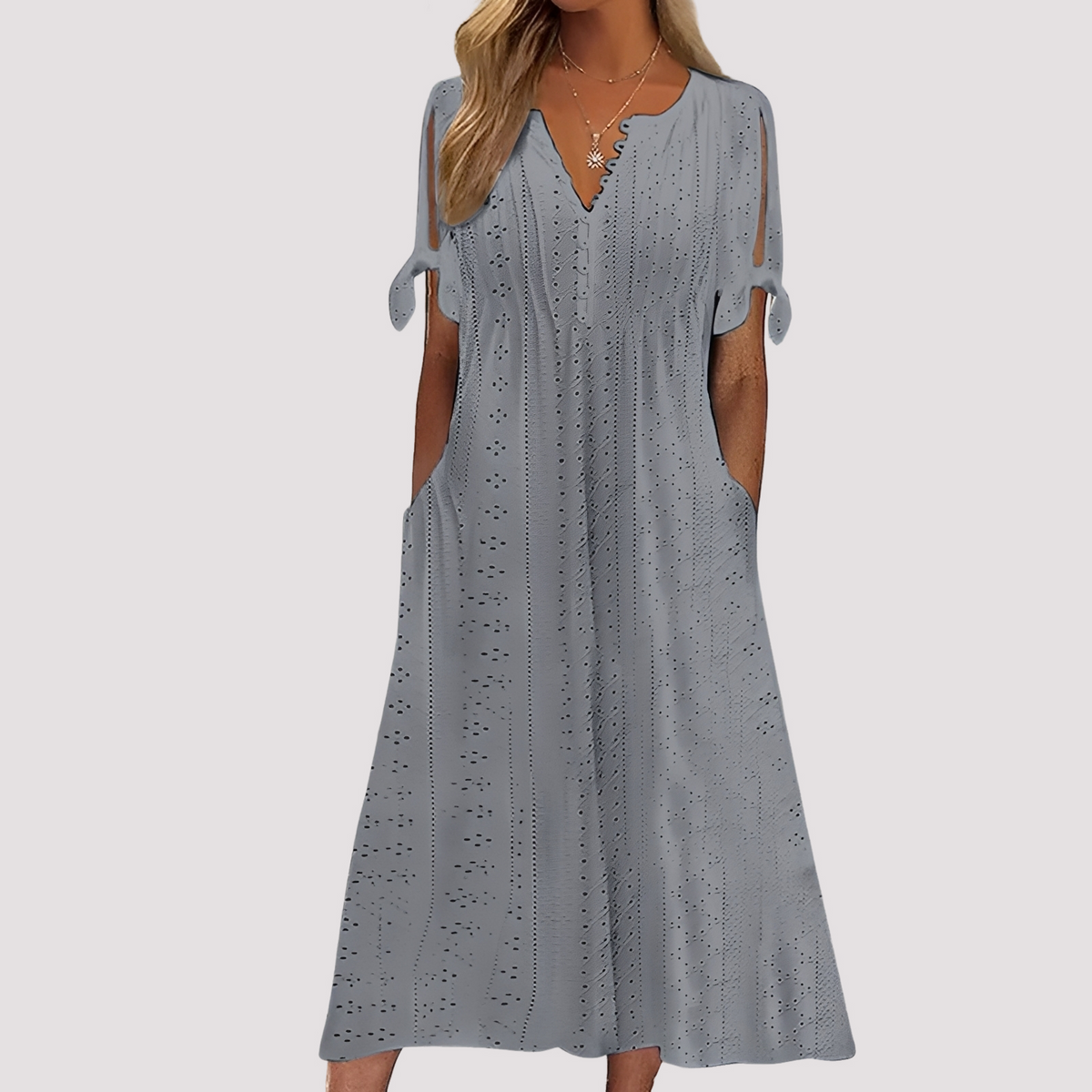Maisy - Stilvolles, ausgeschnittenes Kleid für Damen
