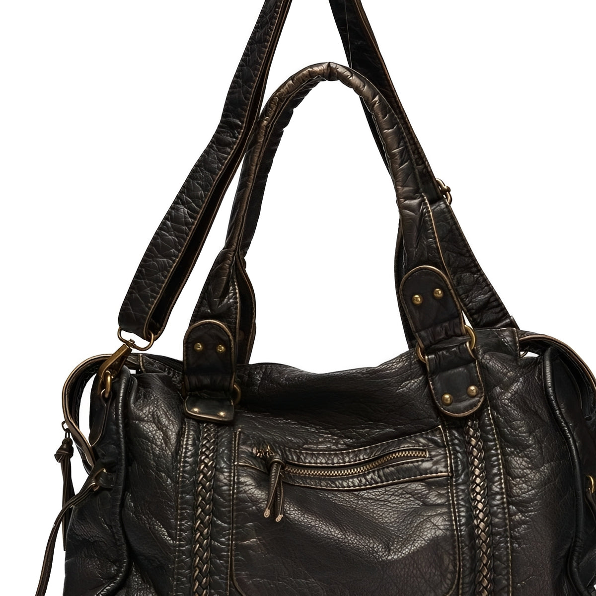 Hollie - Lässige Handtasche mit Reißverschluss für Damen