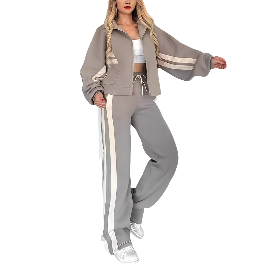 Maddie - Elegantes zweiteiliges Sportset für Frauen