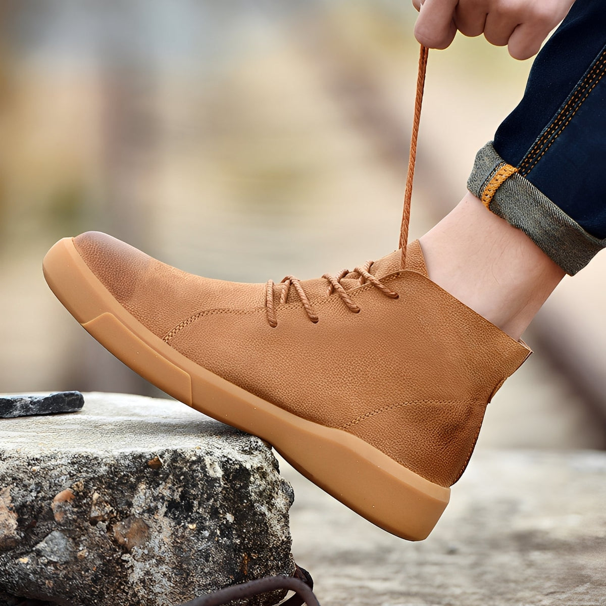 Allen - Stylische hohe Sneakers