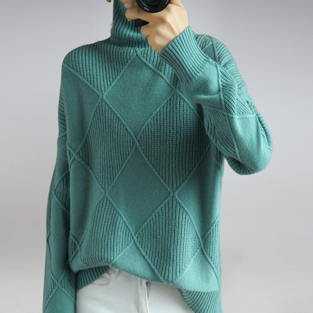 Camille - Eleganter und komfortabler Rollkragenpullover