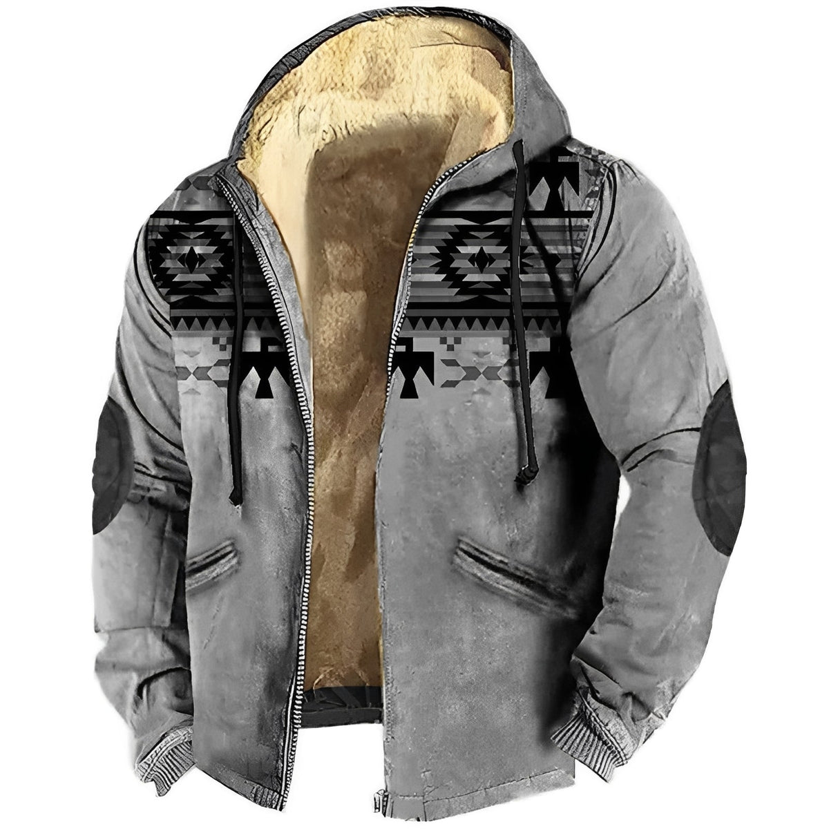 Edwin - Moderner Herren-Hoodie mit ethnischem Design