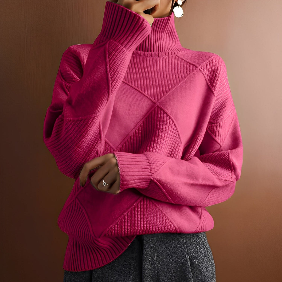 Morgan - Moderner Rollkragenpullover