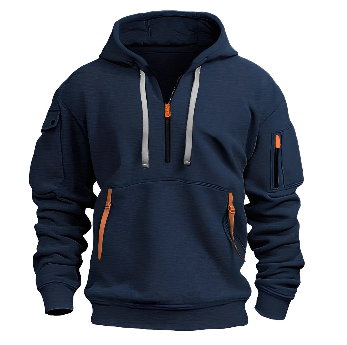 Burton - Stylischer Hoodie mit halbem Reißverschluss