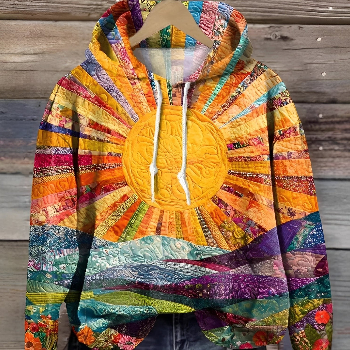 Séraphine - Hoodie mit Digitaldruck für Damen