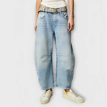 Vernadette - Bequemer breiter Jeans für Damen