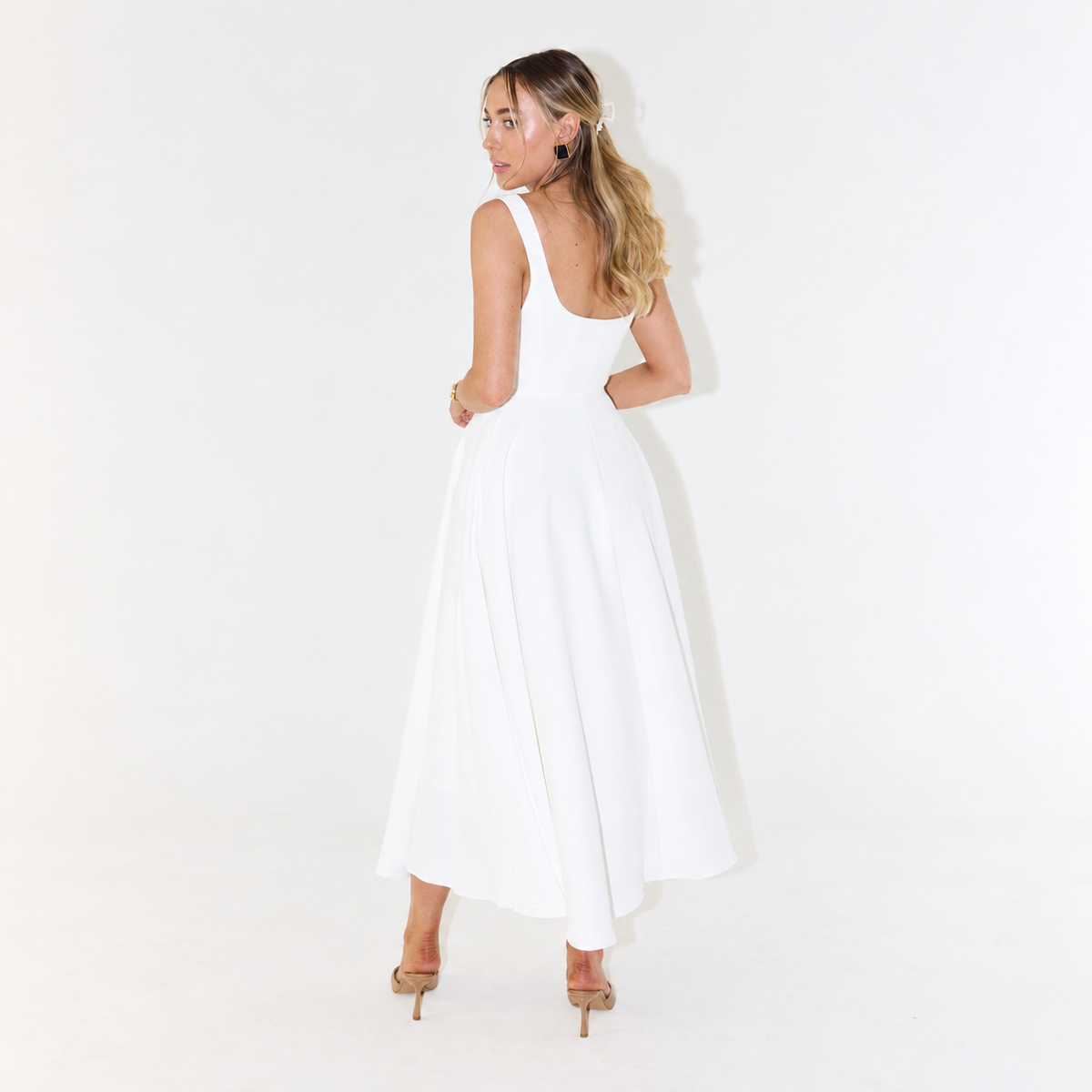 Melisandre - Midi Kleid Damen, Elegant & Vielseitig