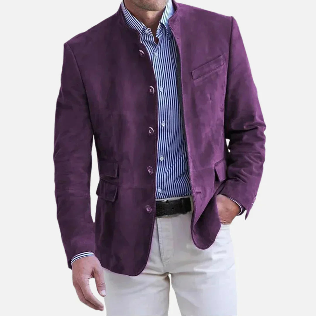 Zeitlose Eleganz – Klassische italienische Herrenjacke