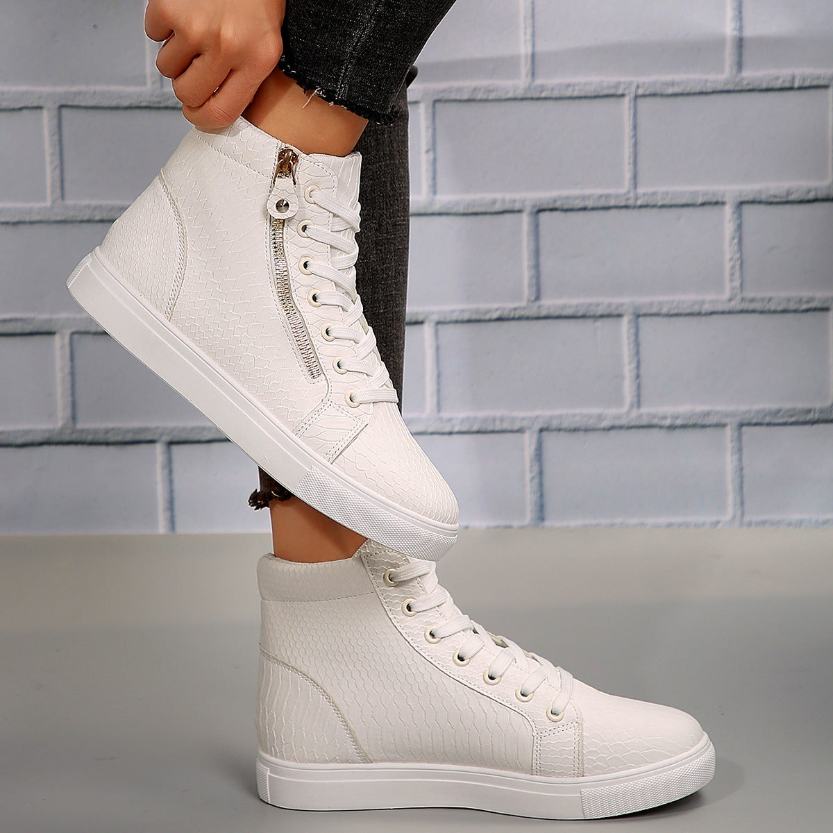 Daniella - Stilvolle Sneakers mit Reißverschluss für Damen