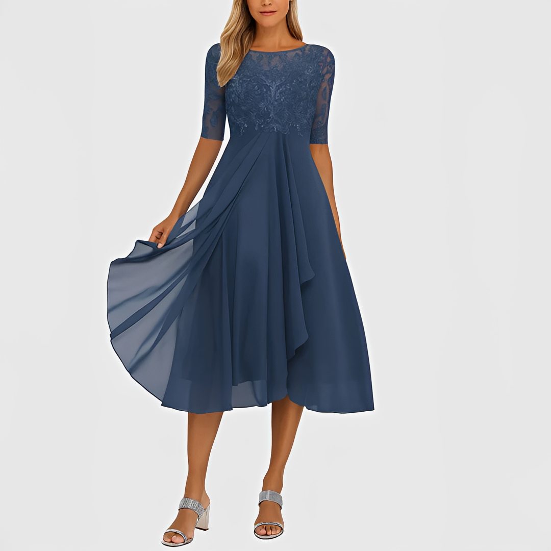 Florenz - Anspruchsvolles Midi-Kleid