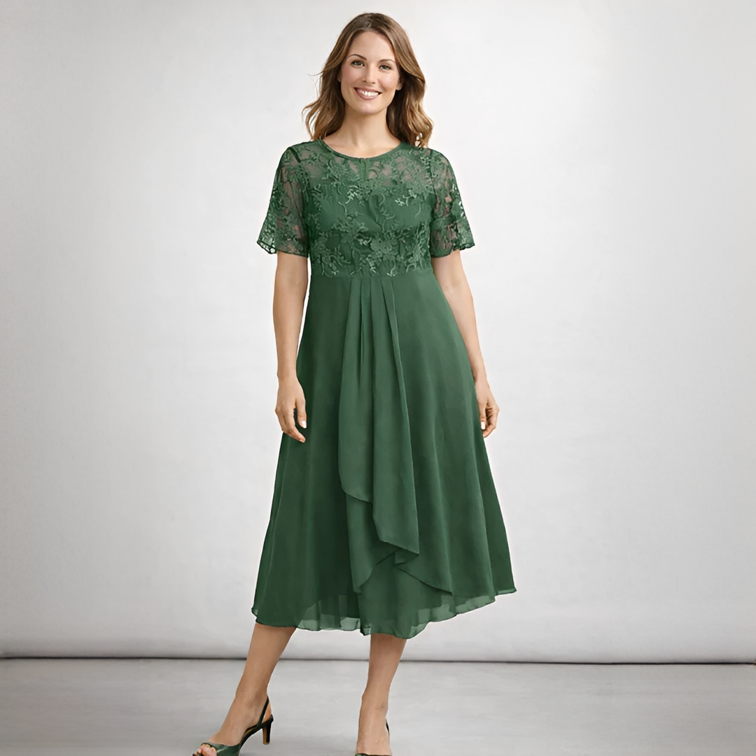 Floraine - Stilvolles Damenkleid