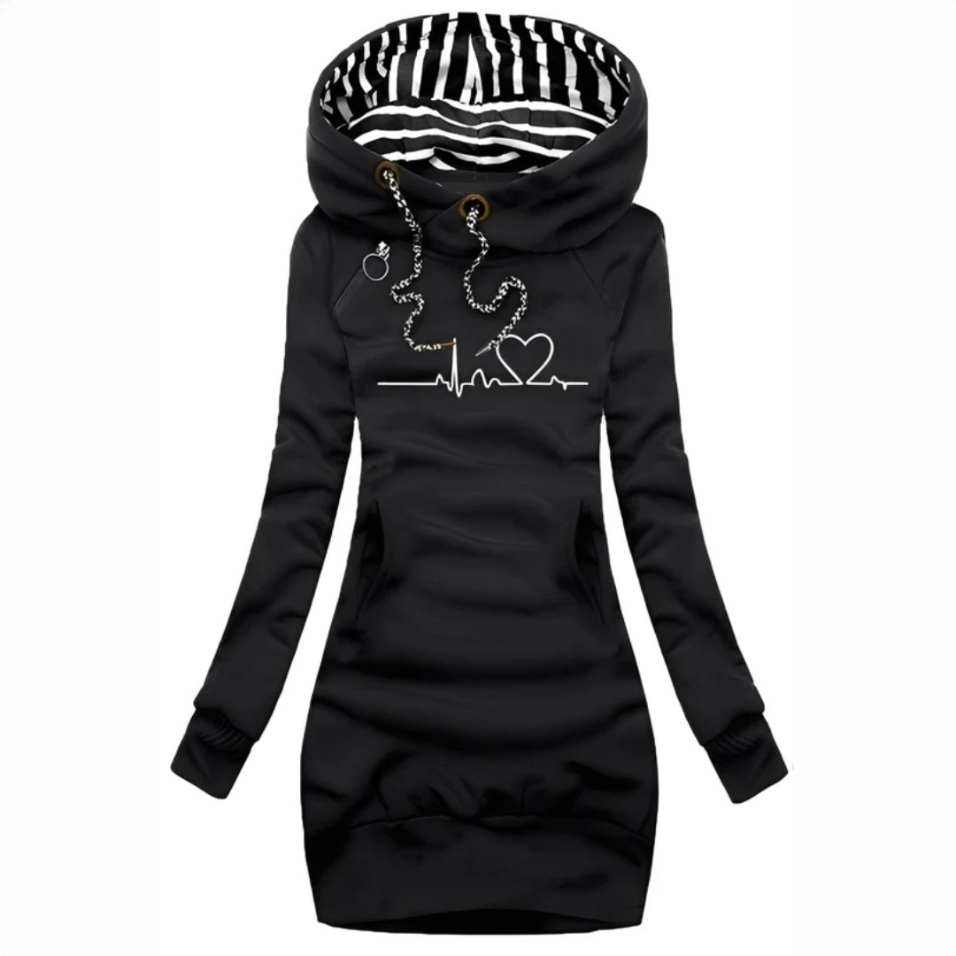 Jaidyn - Schickes Kapuzenkleid