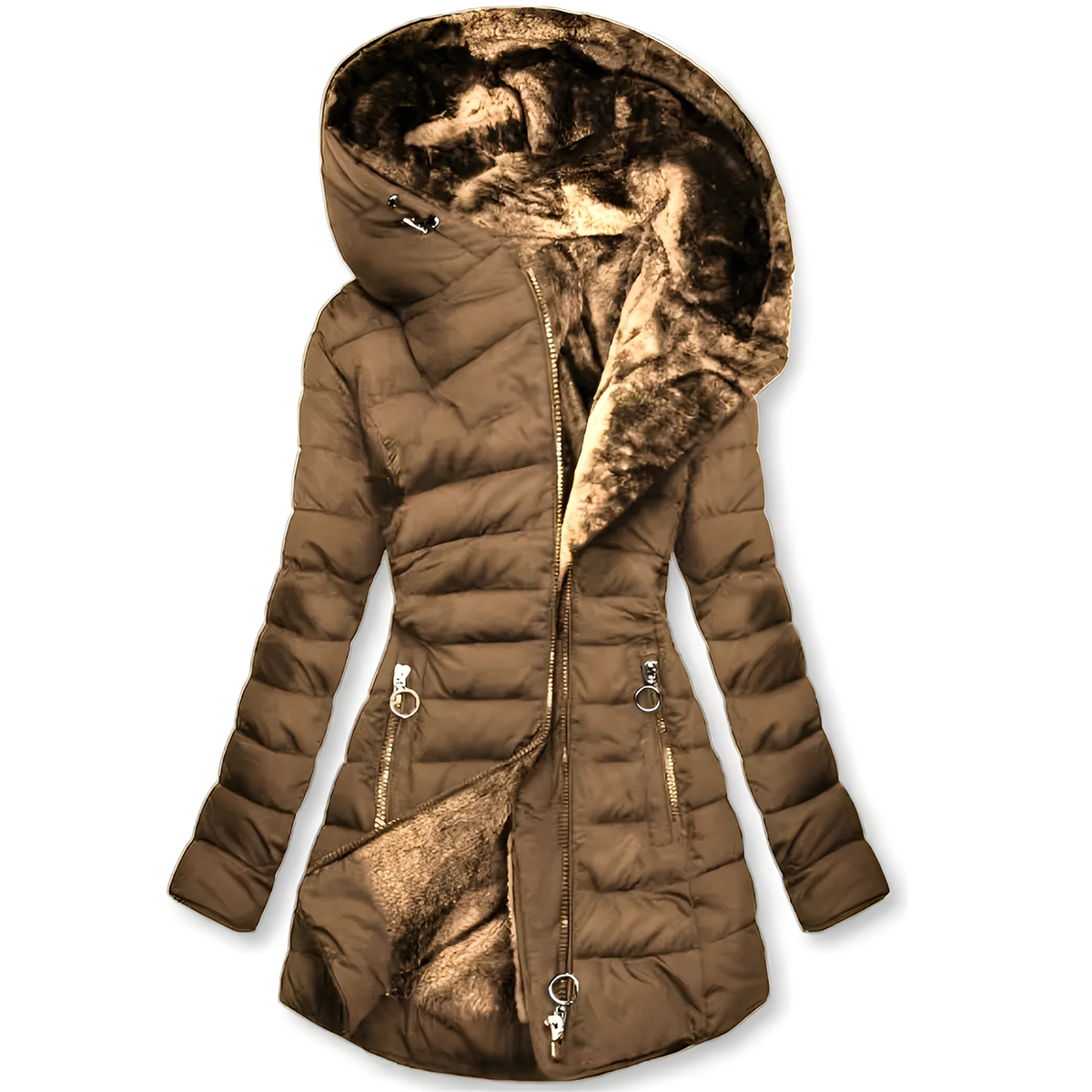 Jasmine - Trendige Damenjacke mit Kapuze