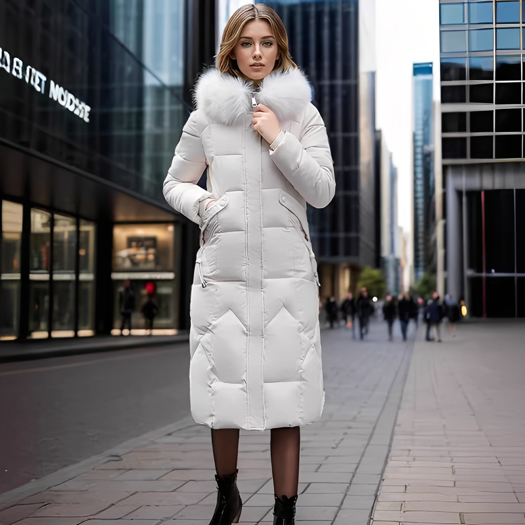 Marcellette - Eleganter und bequemer Mantel mit Kapuze