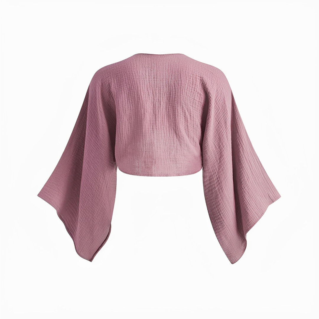 Arabella - Elegante Bluse mit Frontknoten