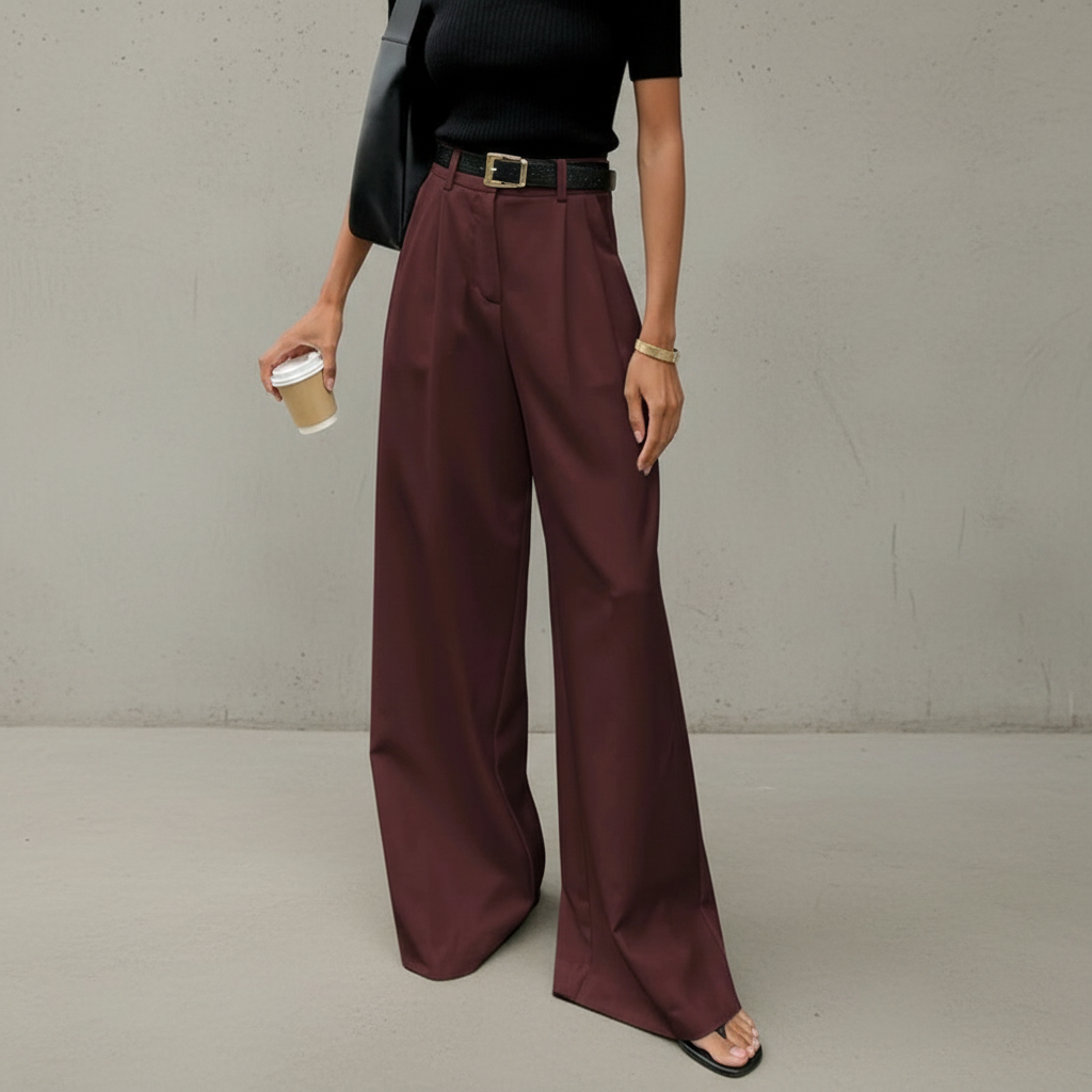 Marlene - Schicke Hose mit weitem Schnitt
