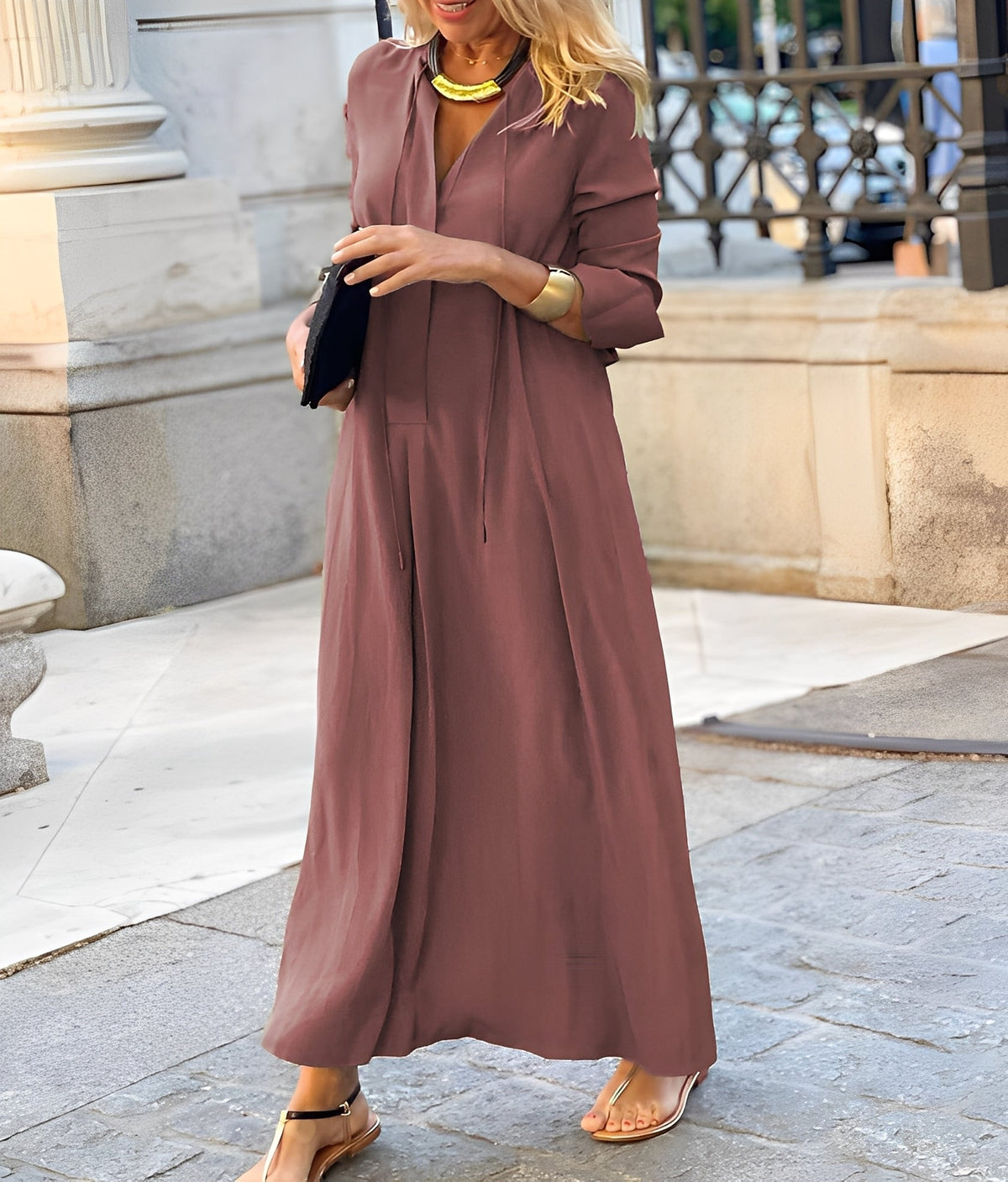 Christèle - Weites und komfortables Damenkleid