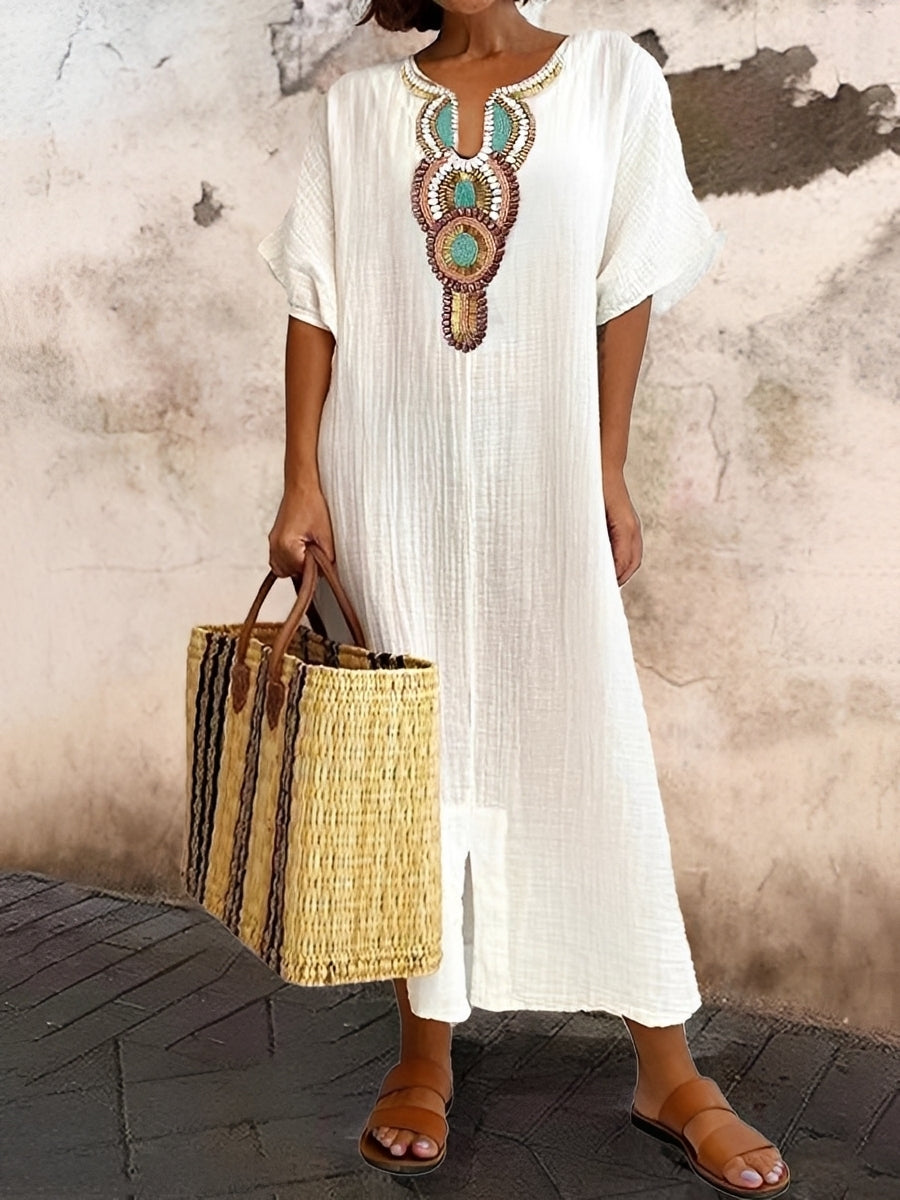 Paula - Elegantes Boho-Kleid
