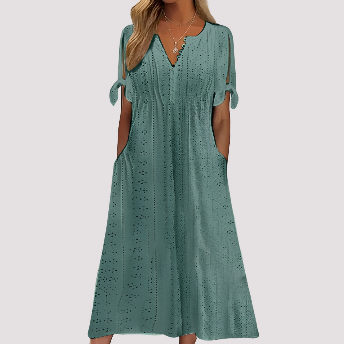 Maisy - Stilvolles, ausgeschnittenes Kleid für Damen