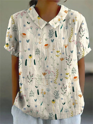Raelyn - Bluse Wilde Blumen