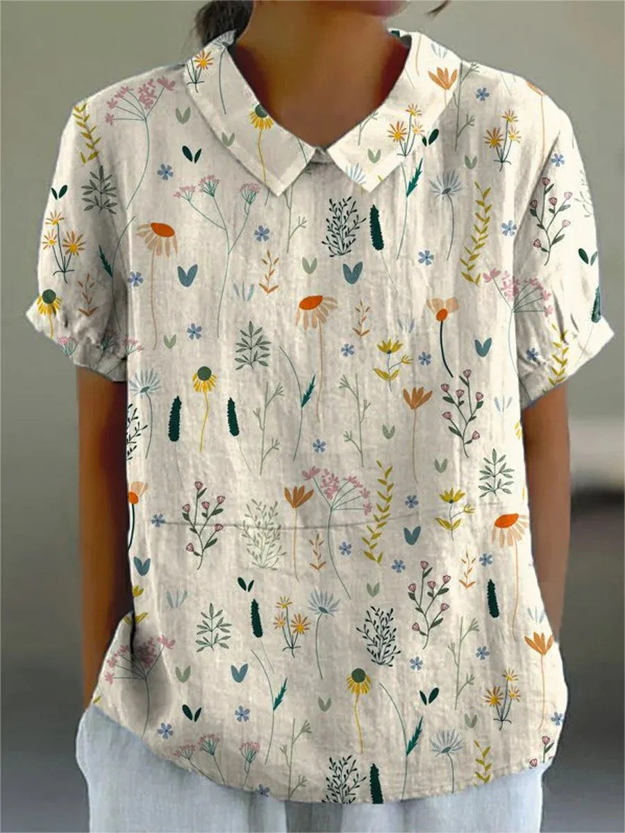 Raelyn - Bluse Wilde Blumen