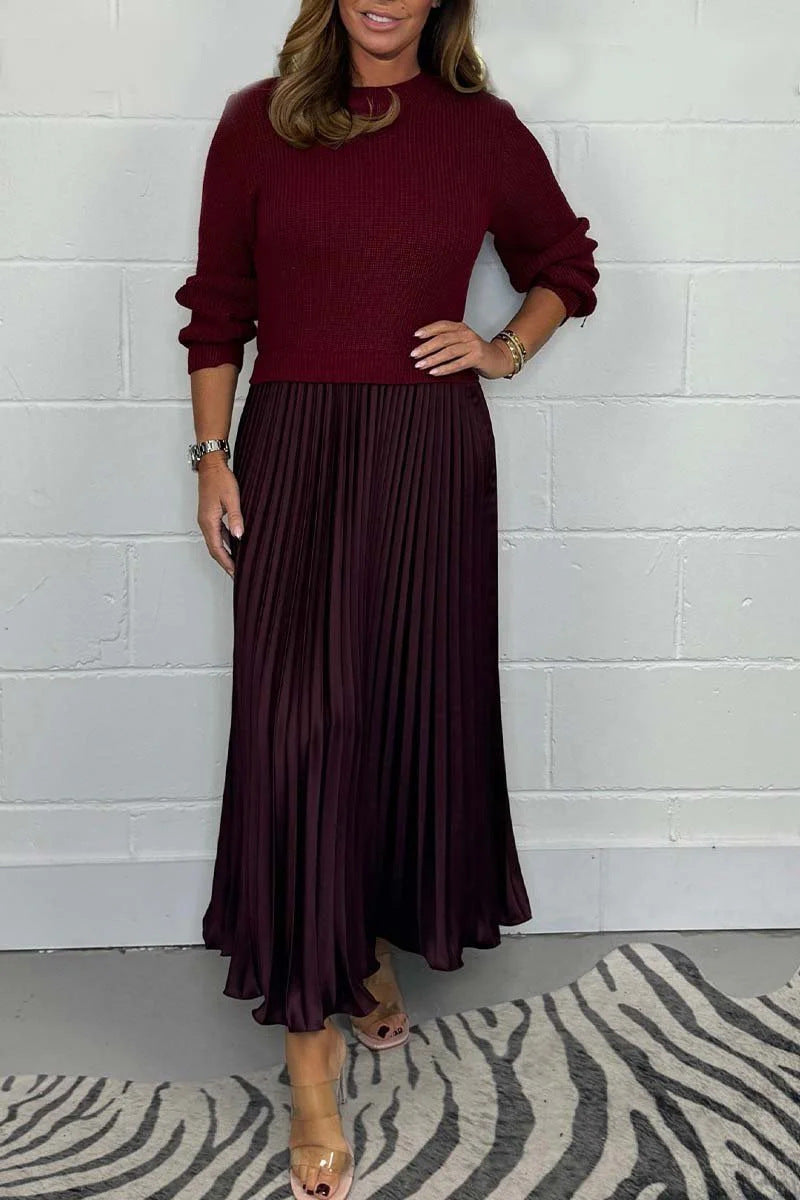 Jamie – Bequemes Damen-Kleid mit Falten