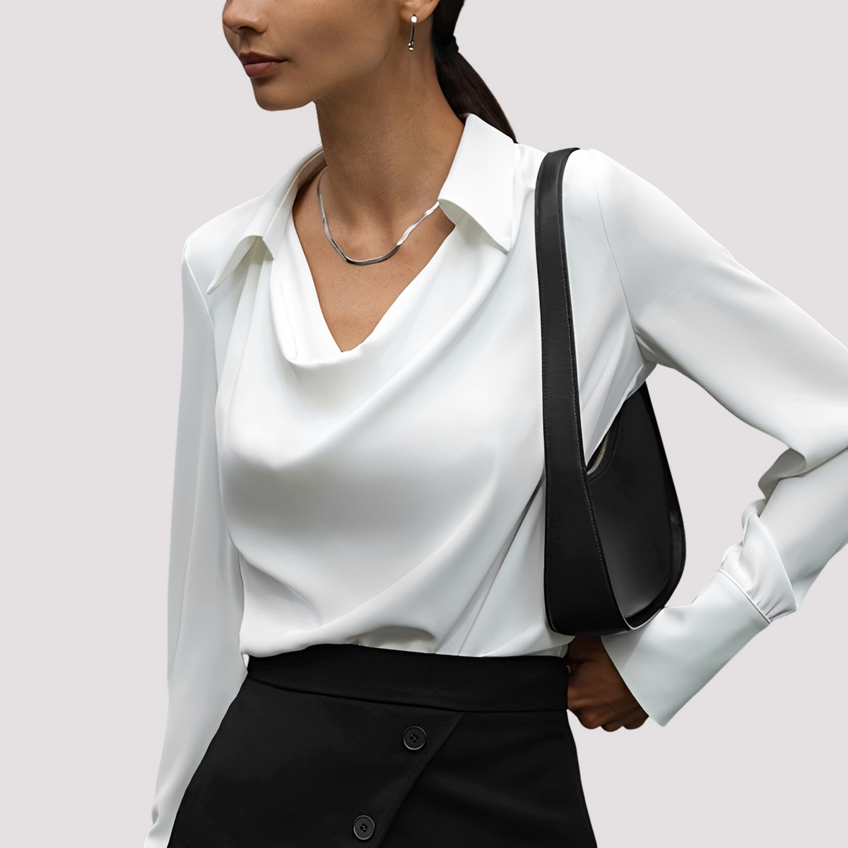 Eleanor - Elegante Hemdbluse für Damen