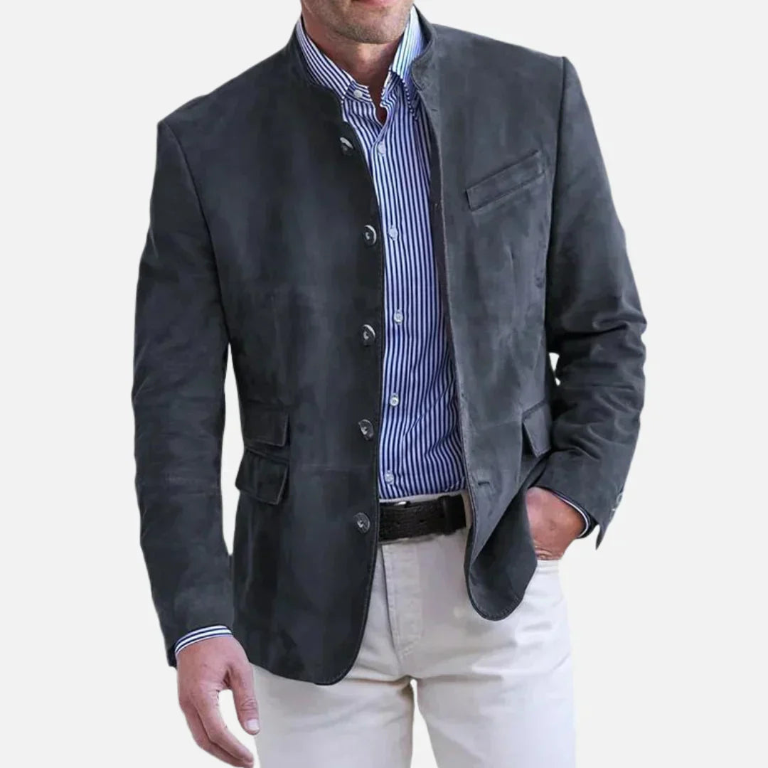 Zeitlose Eleganz – Klassische italienische Herrenjacke