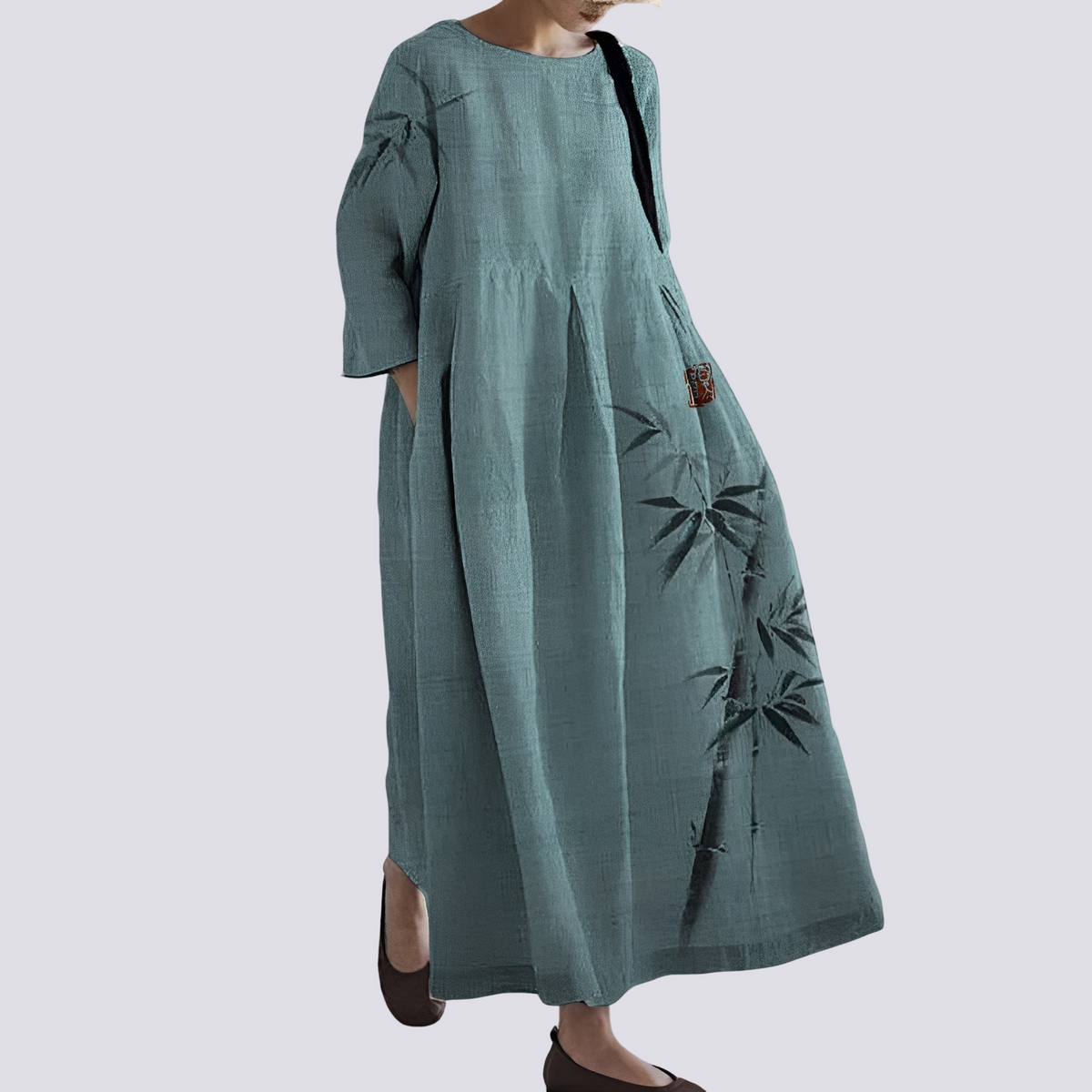 Veronica - Bequemes Damenkleid mit Taschen