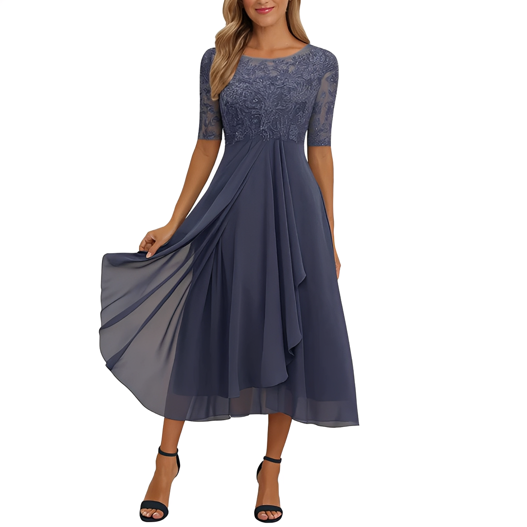 Florenz - Anspruchsvolles Midi-Kleid