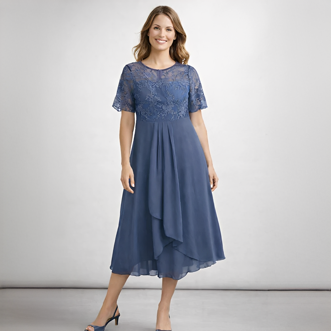 Floraine - Stilvolles Damenkleid