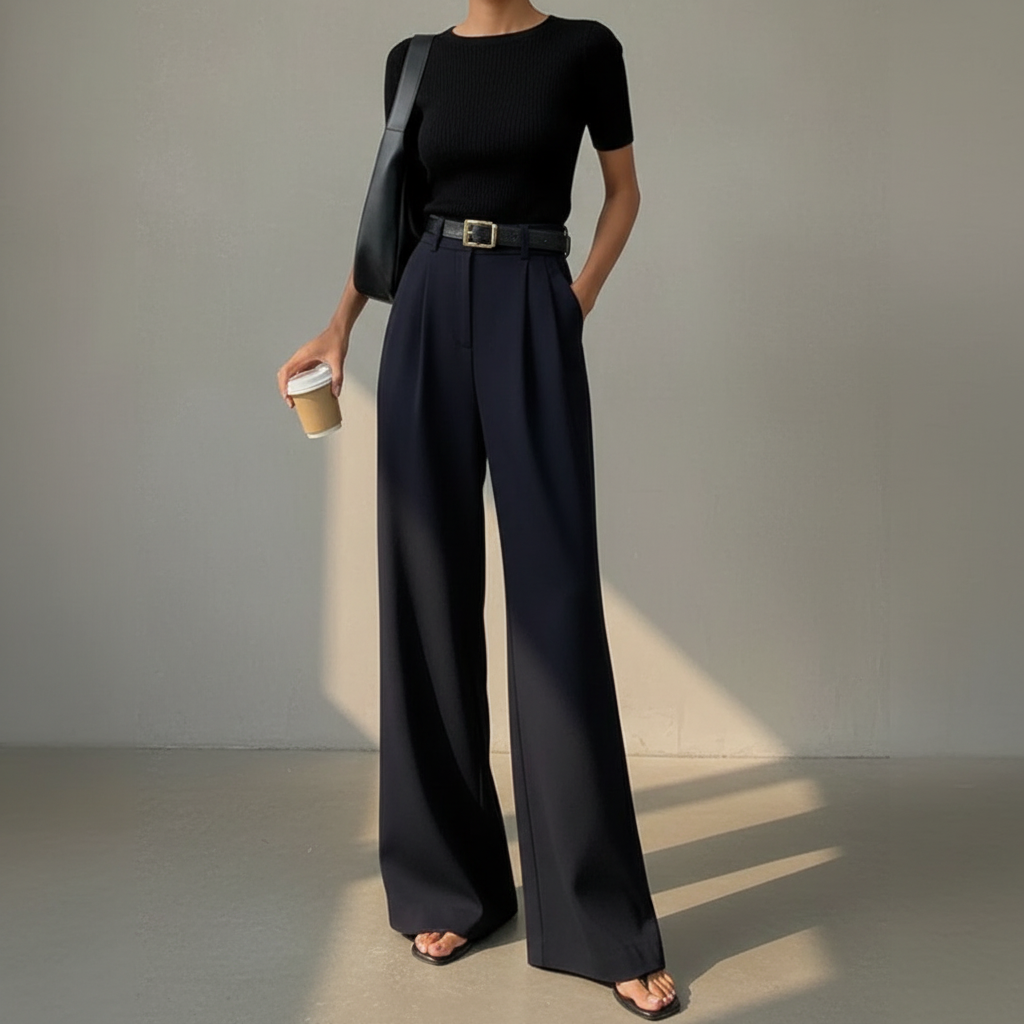 Marlene - Schicke Hose mit weitem Schnitt