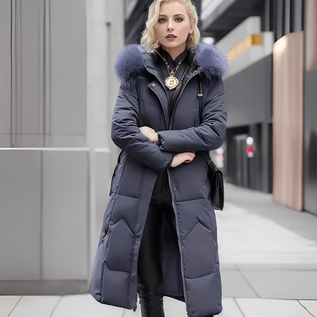 Marcellette - Eleganter und bequemer Mantel mit Kapuze