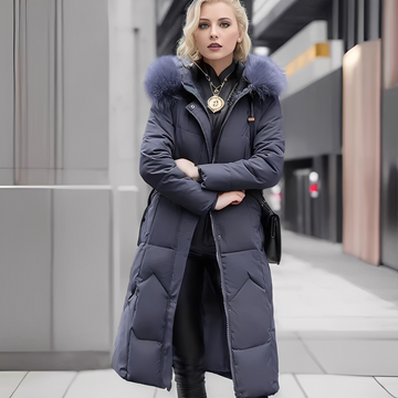 Marcellette - Eleganter und bequemer Mantel mit Kapuze