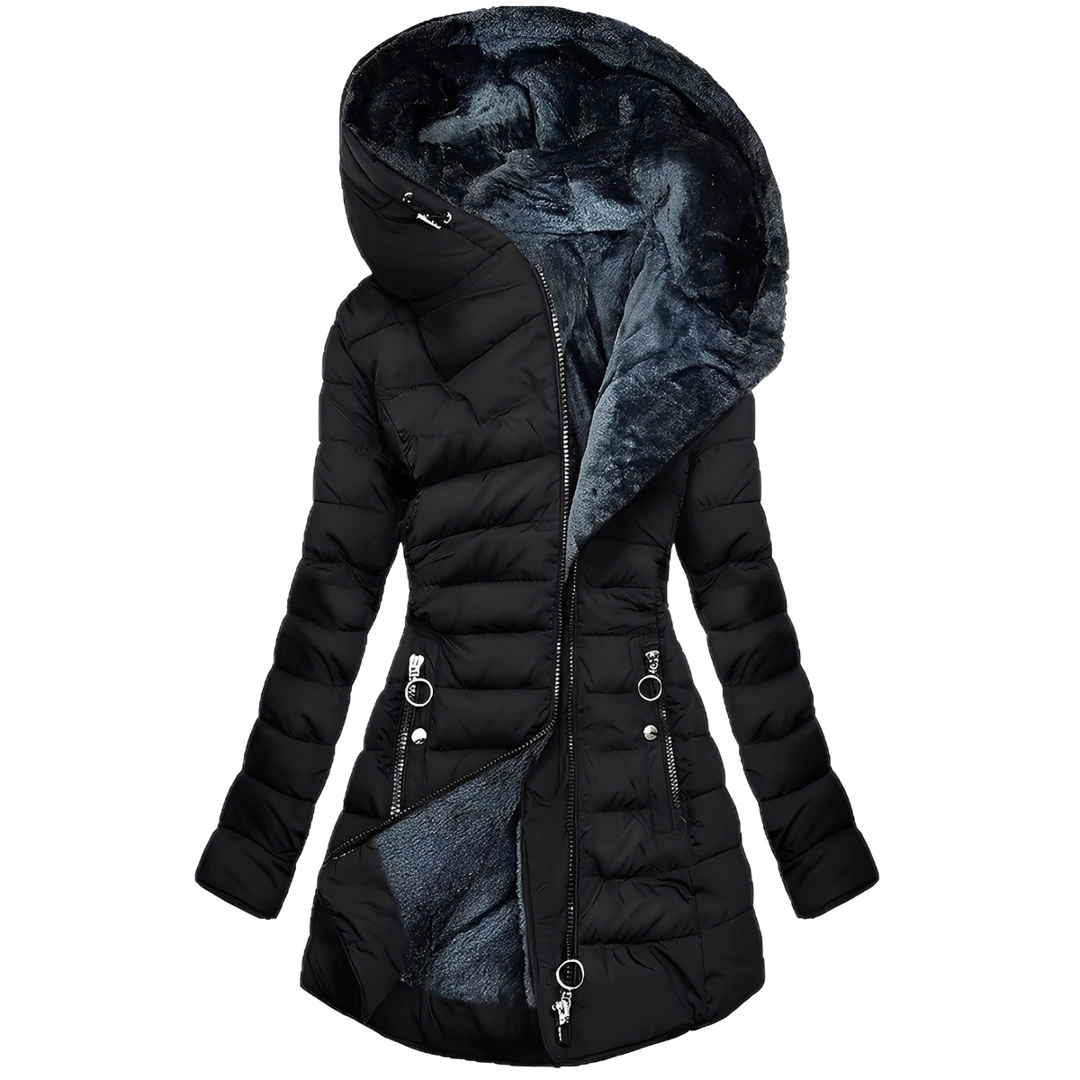 Jasmine - Trendige Damenjacke mit Kapuze