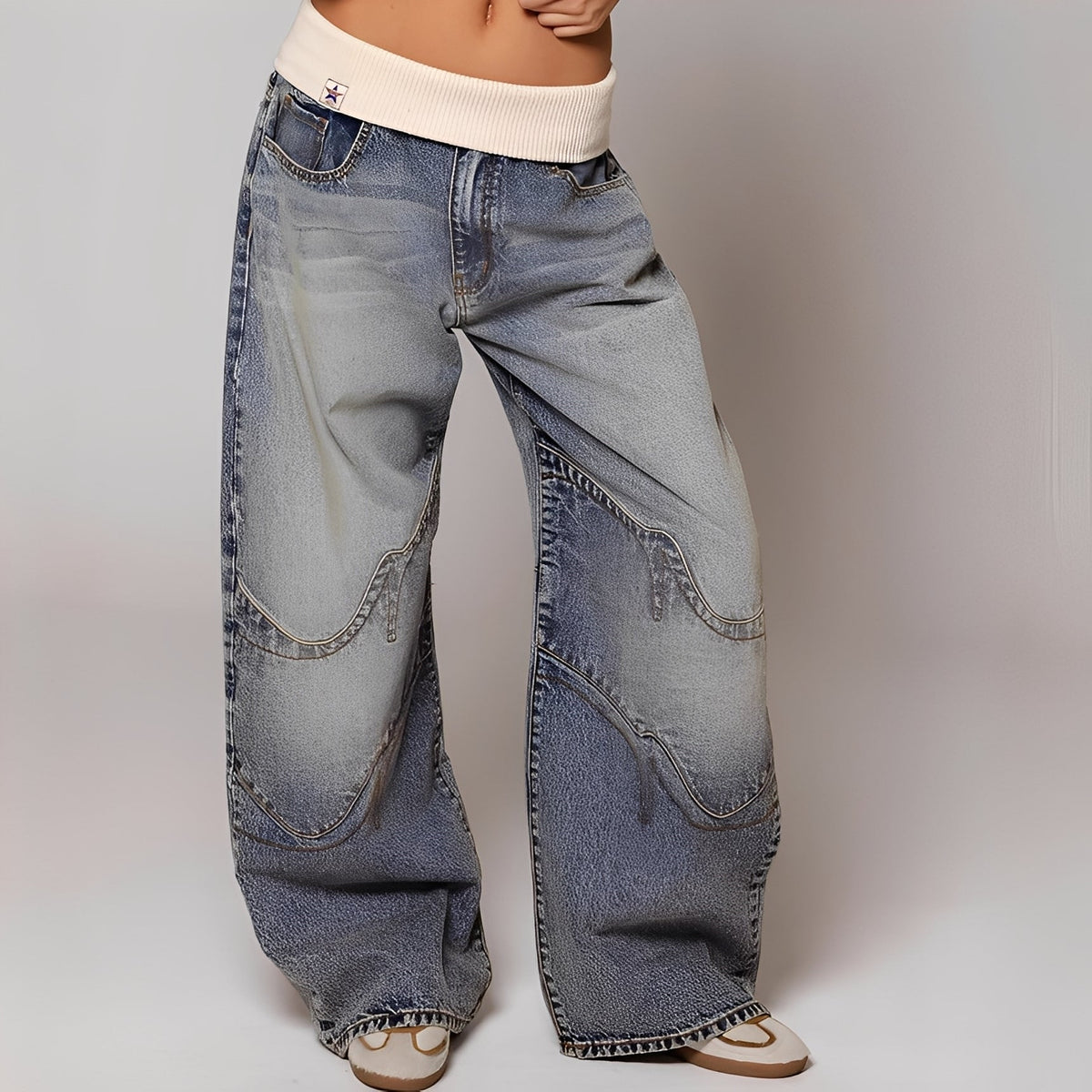Vanessa - Komfortable und gemütliche Damenjeans mit weitem Schnitt