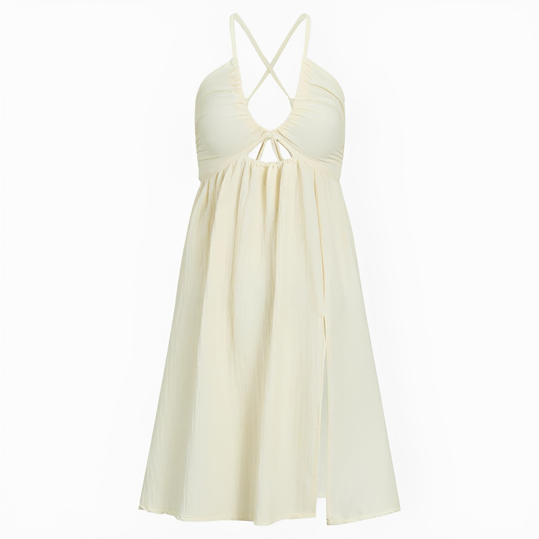 Edna - Schickes Midikleid mit offenem Rücken