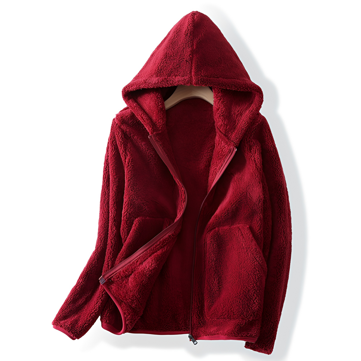 Gabriella - Warme, wattierte Fleecejacke für Damen
